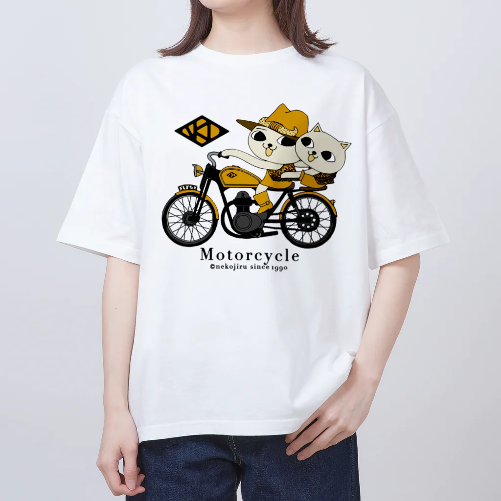 ねこぢるショップのモーターサイクル(オーバーサイズTシャツ) オーバーサイズTシャツ