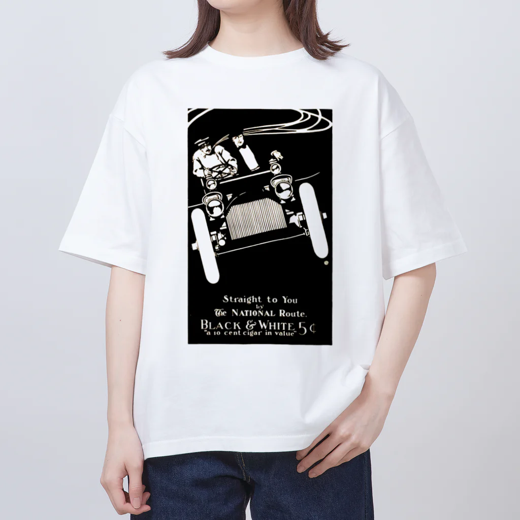 Saza-nami Antique designのカーチェイス オーバーサイズTシャツ