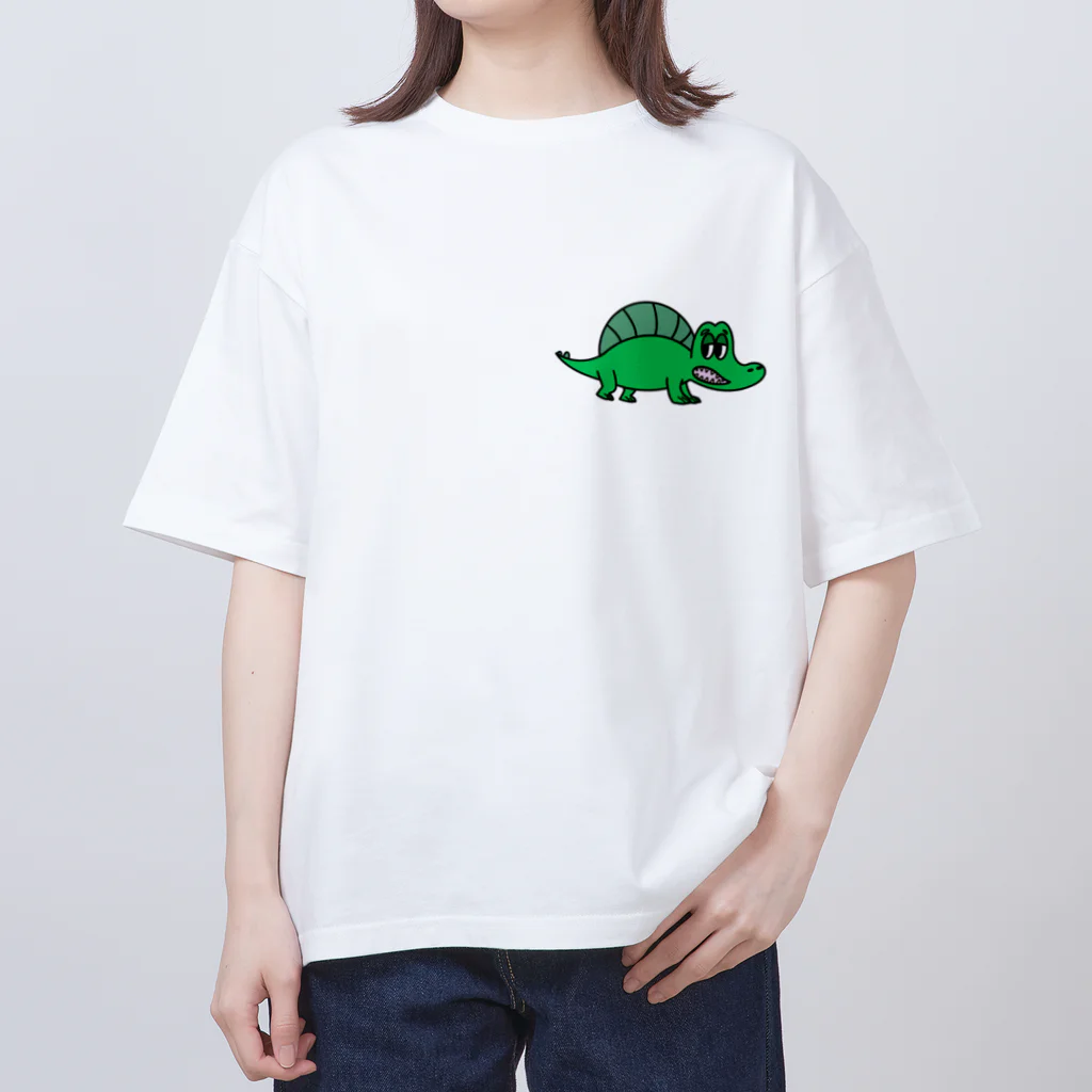 PONPON STUDIOのフィン［PONPON FRIENDS SERIES］ オーバーサイズTシャツ