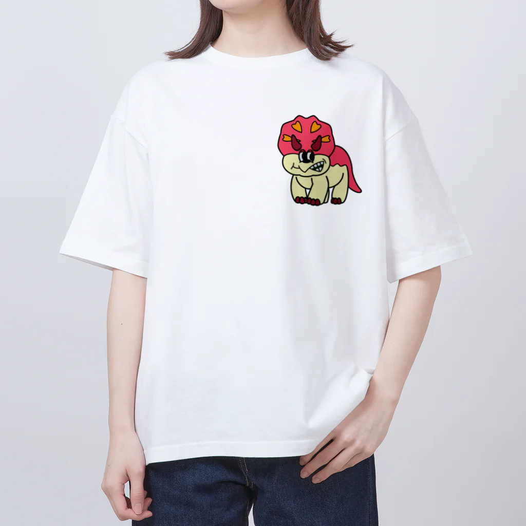 PONPON STUDIOのブル［PONPON FRIENDS SERIES］ Oversized T-Shirt