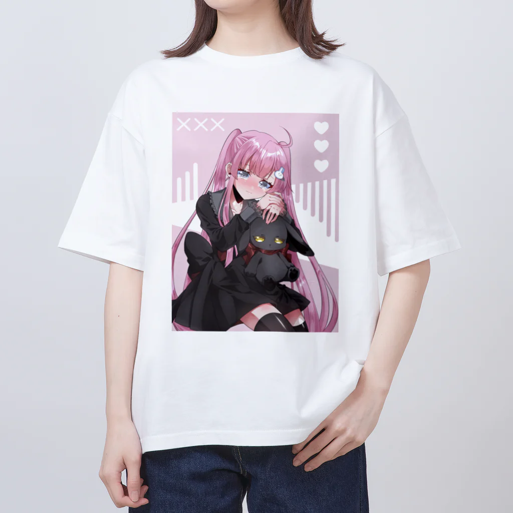 ぽむお🐰のかのん Tシャツ オーバーサイズTシャツ