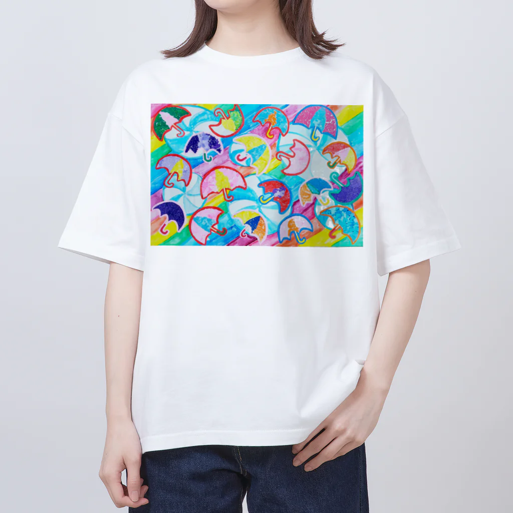 社会福祉法人　真奉会の2023.6ワークショップあいら（壁画） オーバーサイズTシャツ