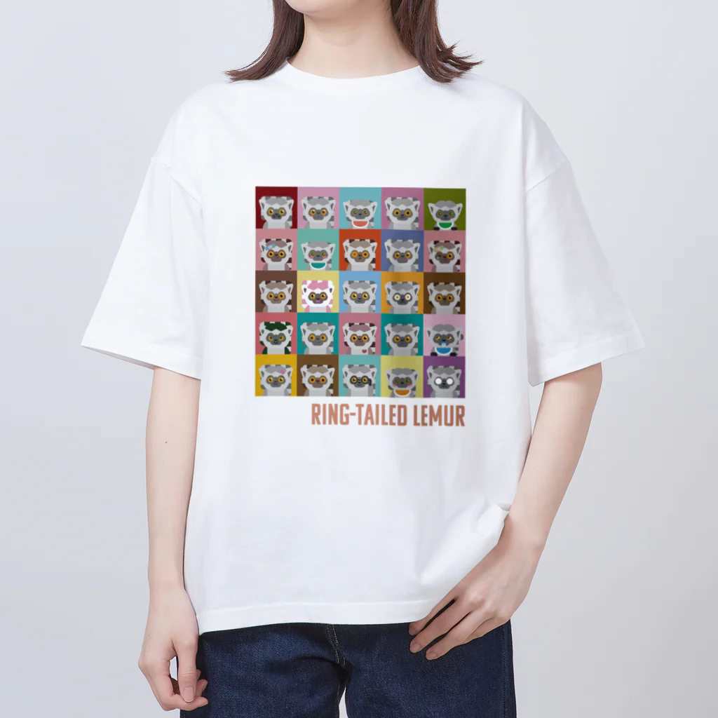 EcologyOnline（エコロジーオンライン）のRing-tailed lemur4 Oversized T-Shirt