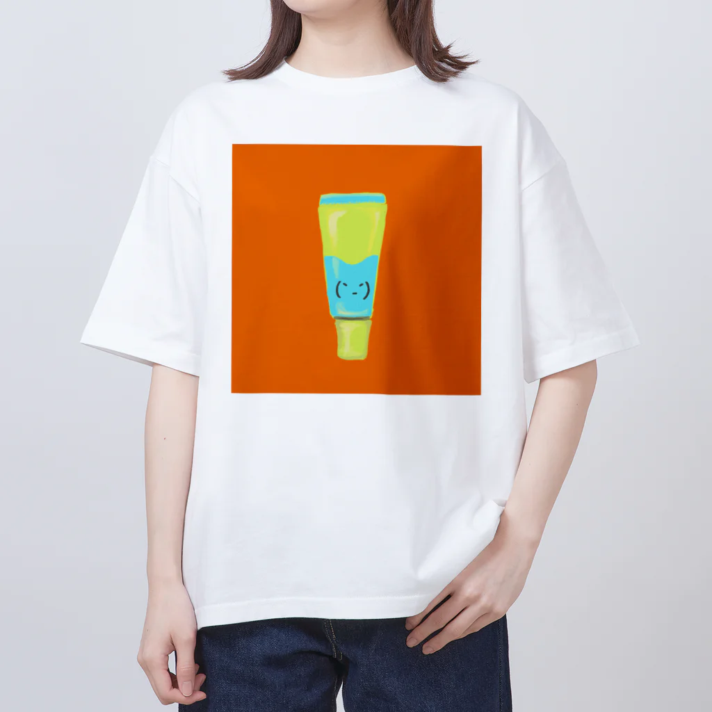 なみだちゃんのおこえもじちゃん オーバーサイズTシャツ