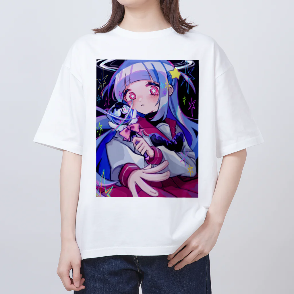 沈ムの変身魔法少女ちゃん Oversized T-Shirt