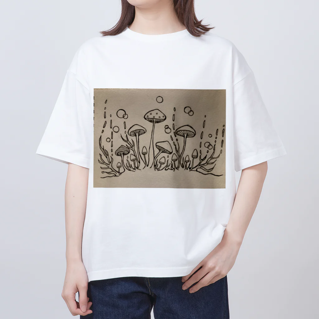 suuのきのこ Oversized T-Shirt