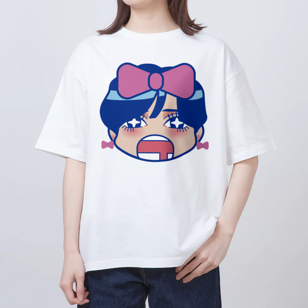 RODO-CHOKIN-SANZAIの歯抜け姫 オーバーサイズTシャツ