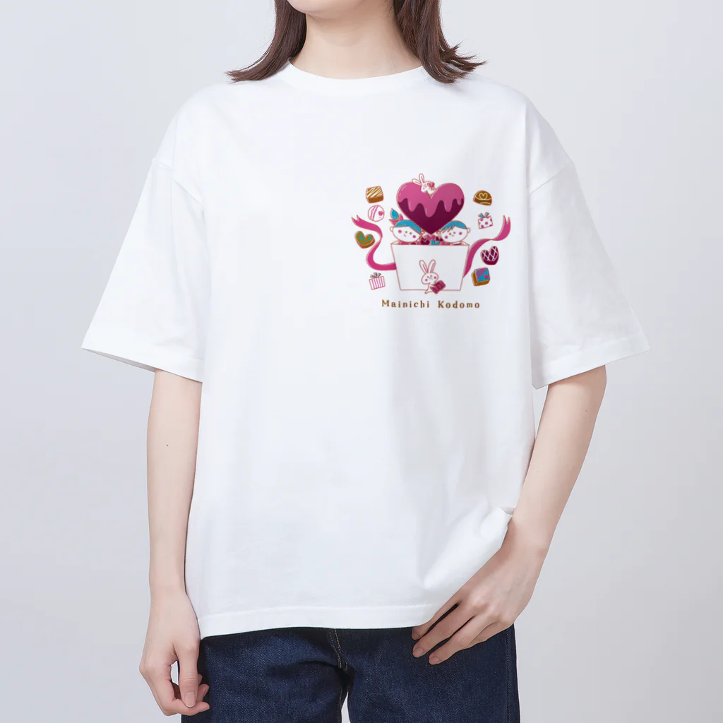 spicemachine-shopのMainichi kodomo chocolate オーバーサイズTシャツ