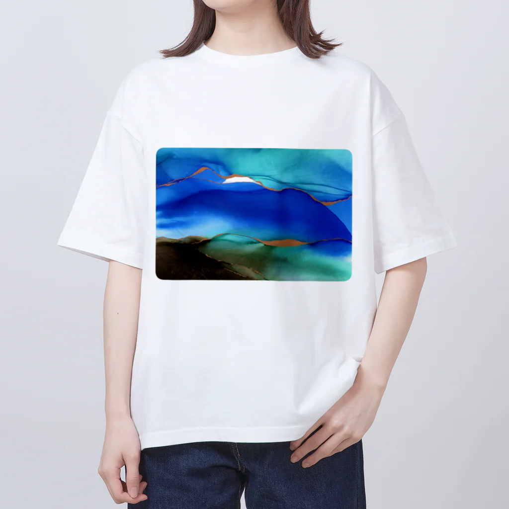 Kuku-inkartの風波 Oversized T-Shirt