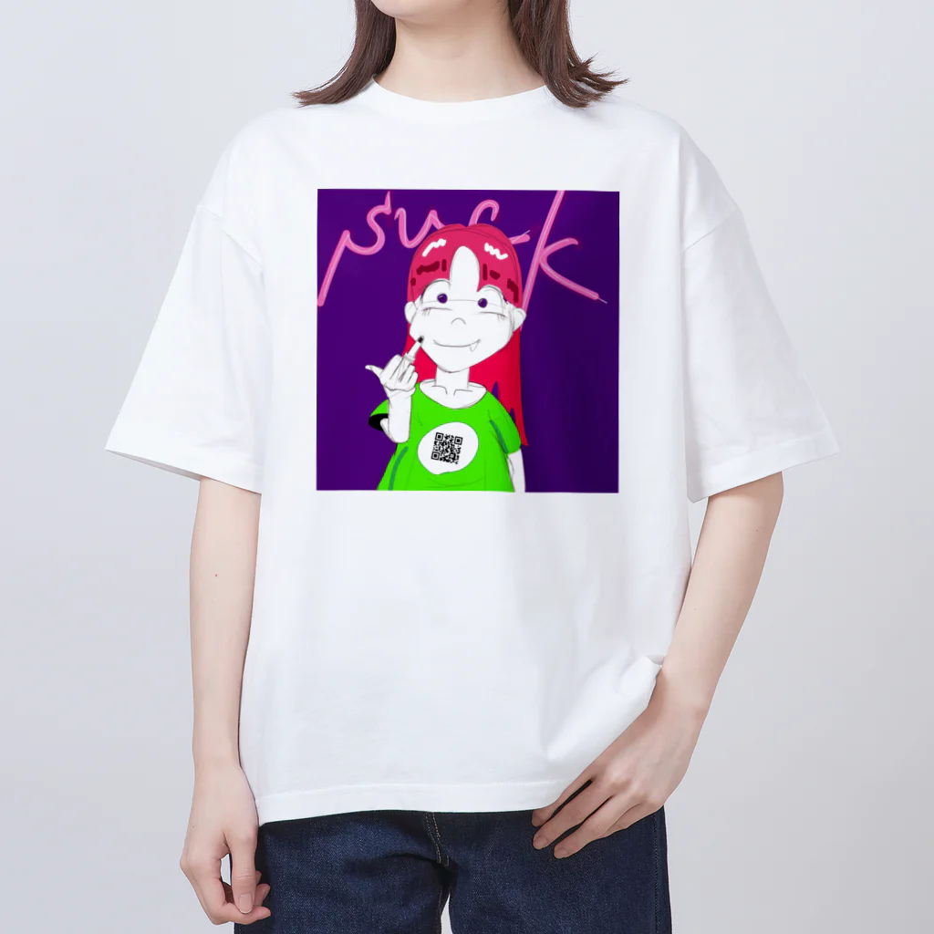 kKrのSuck girl オーバーサイズTシャツ