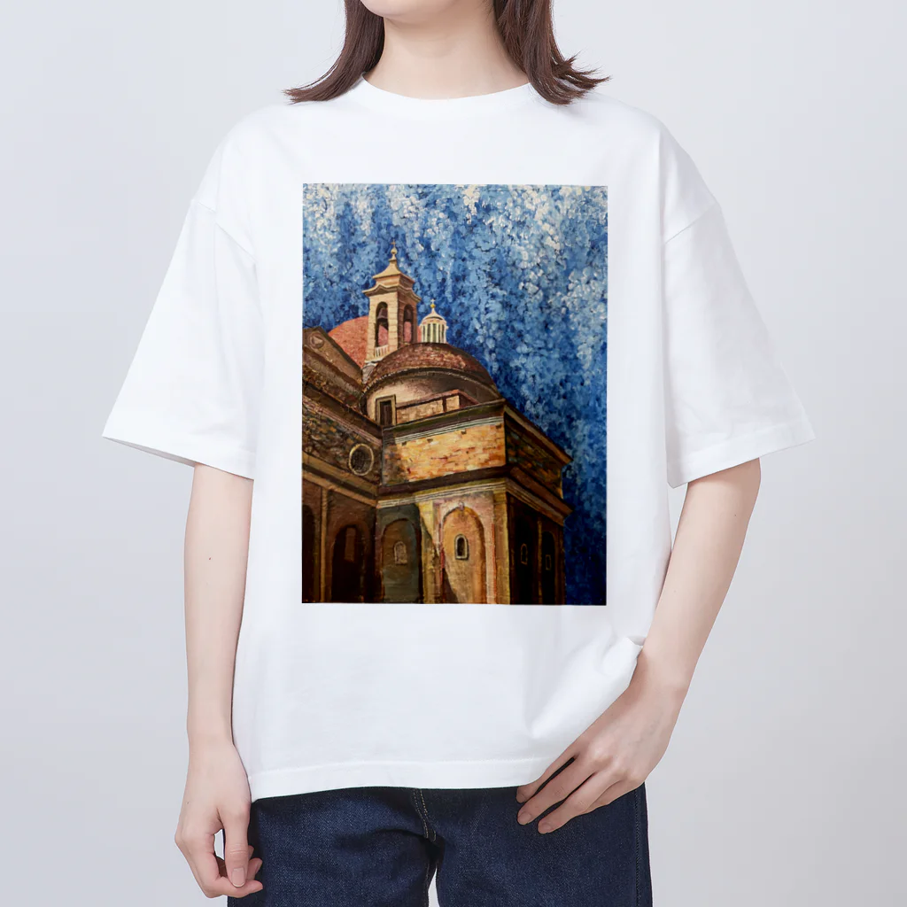 あるくのBasilica San Lorenzo  Oversized T-Shirt