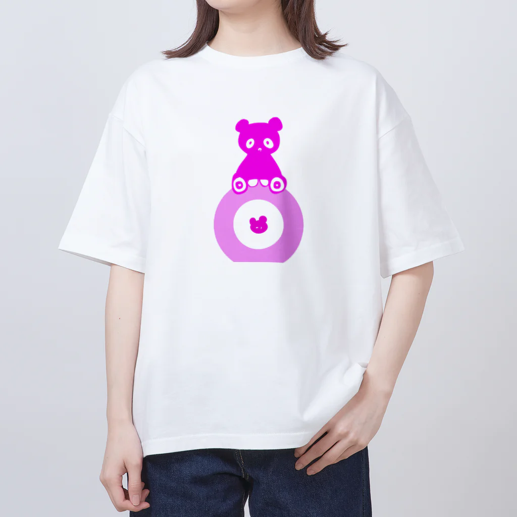 妖怪 水姫城-Yokai.Mizukijyo-ฅ^ơωơ^ฅ♡のヒメノ熊猫ฅ^ơωơ^ฅ♡ Oversized T-Shirt