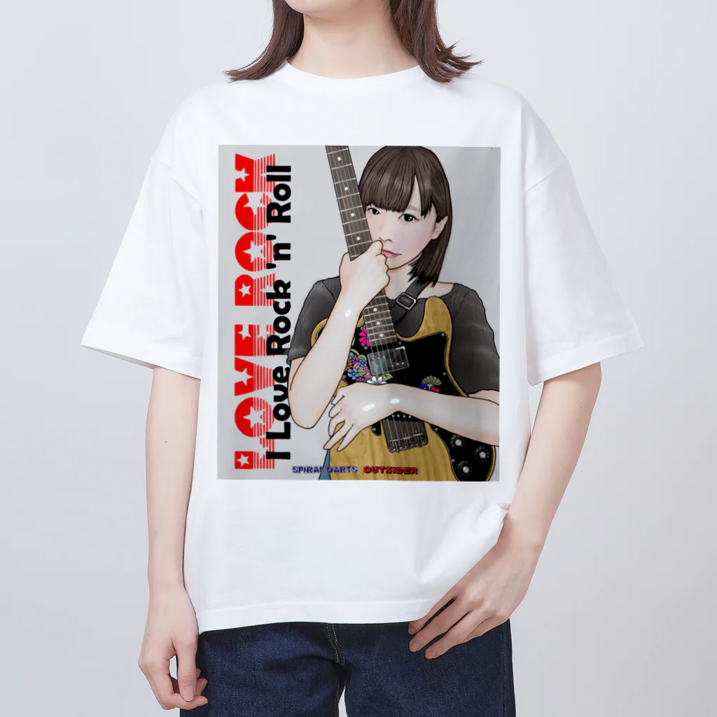 Zac-SDのギター少女（ちぃ） Oversized T-Shirt