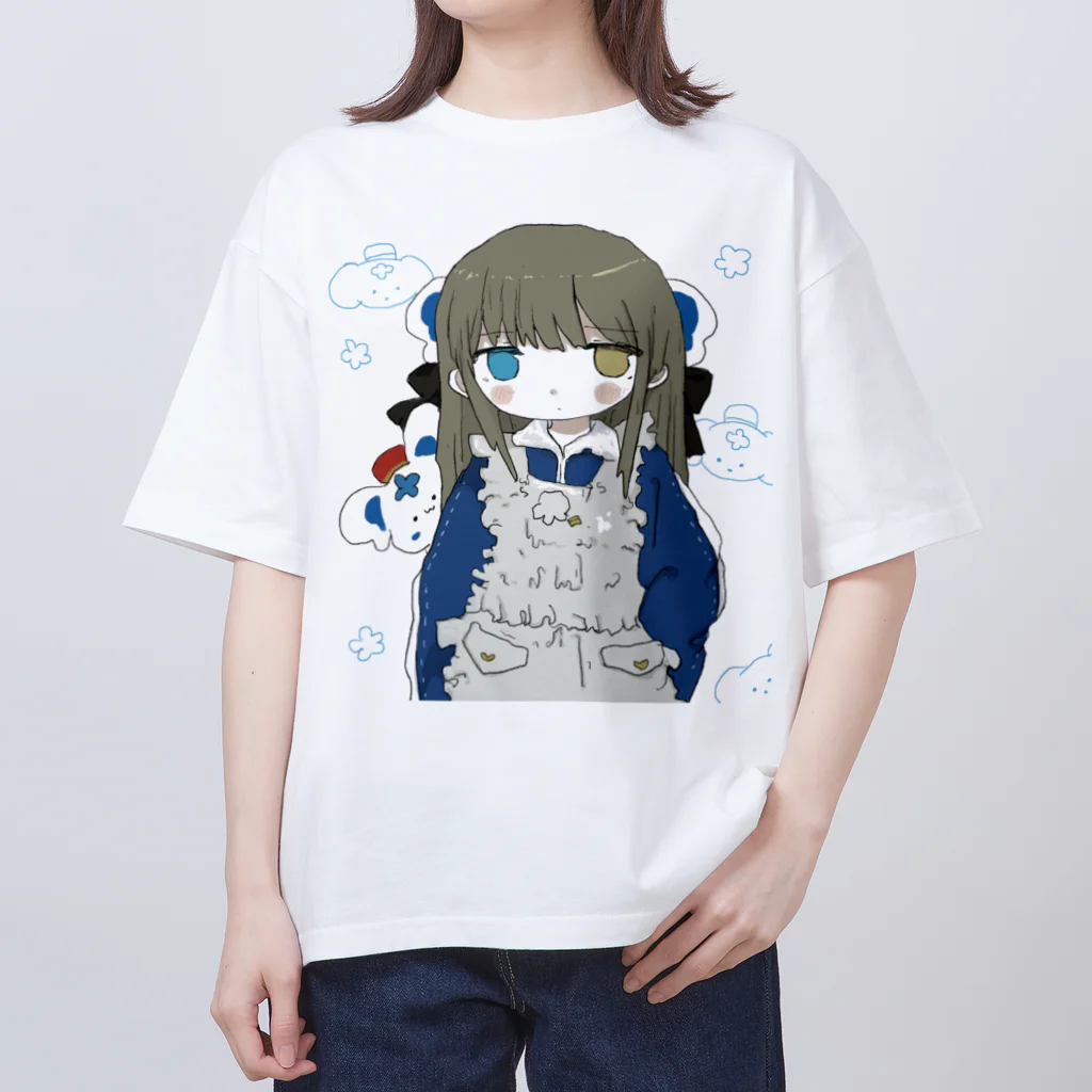 沈黙のもくもく オーバーサイズTシャツ