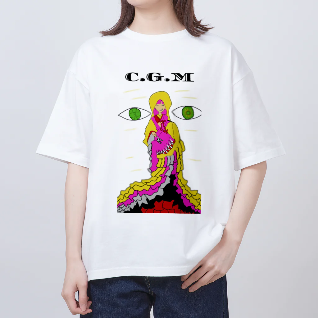 Create Good Mood(C.G.M)のC.G.Mチャン オーバーサイズTシャツ