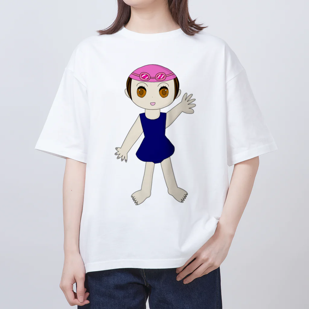 HONOMINEの水着っ娘 オーバーサイズTシャツ