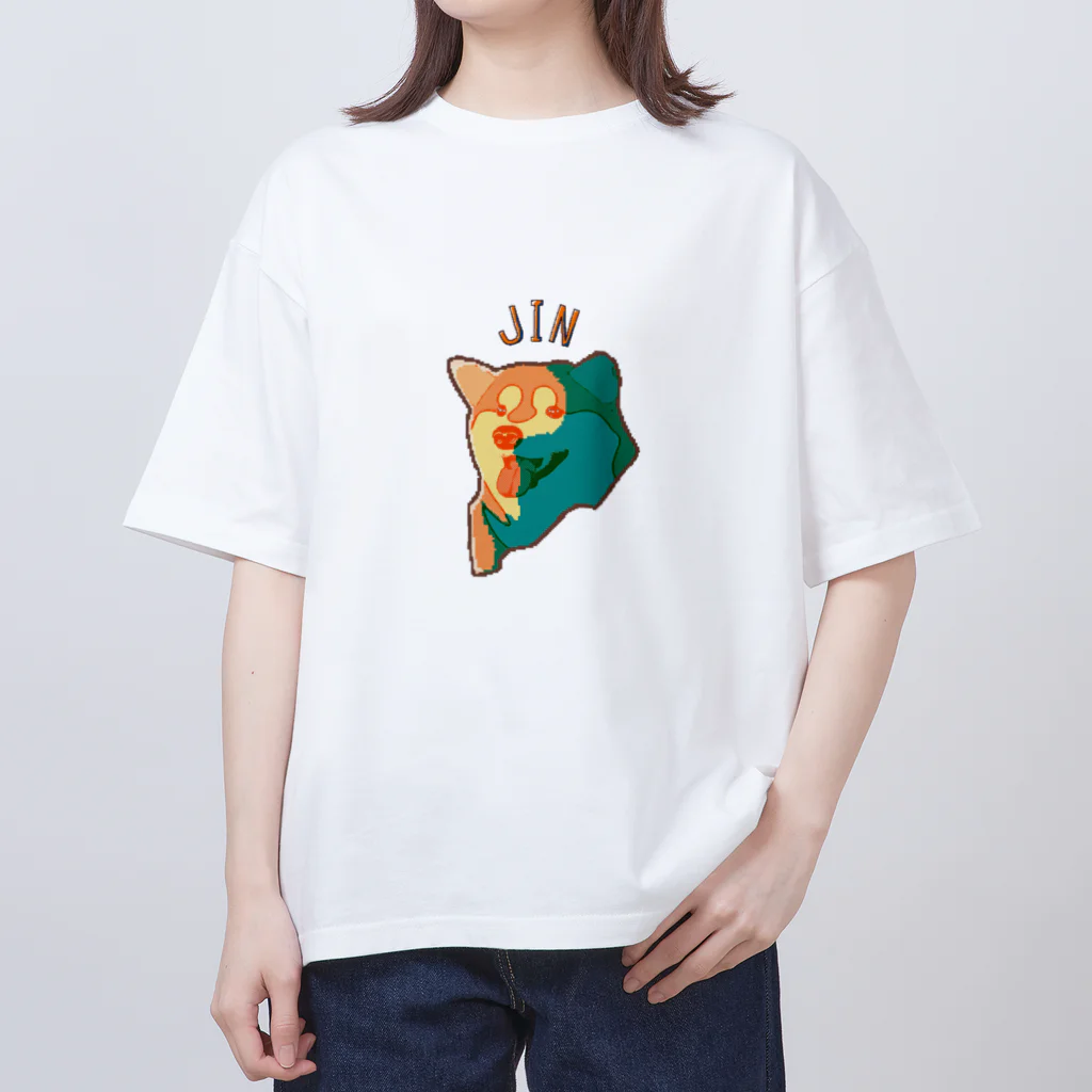 株式会社Women's Future Centerのドット絵JIN オーバーサイズTシャツ