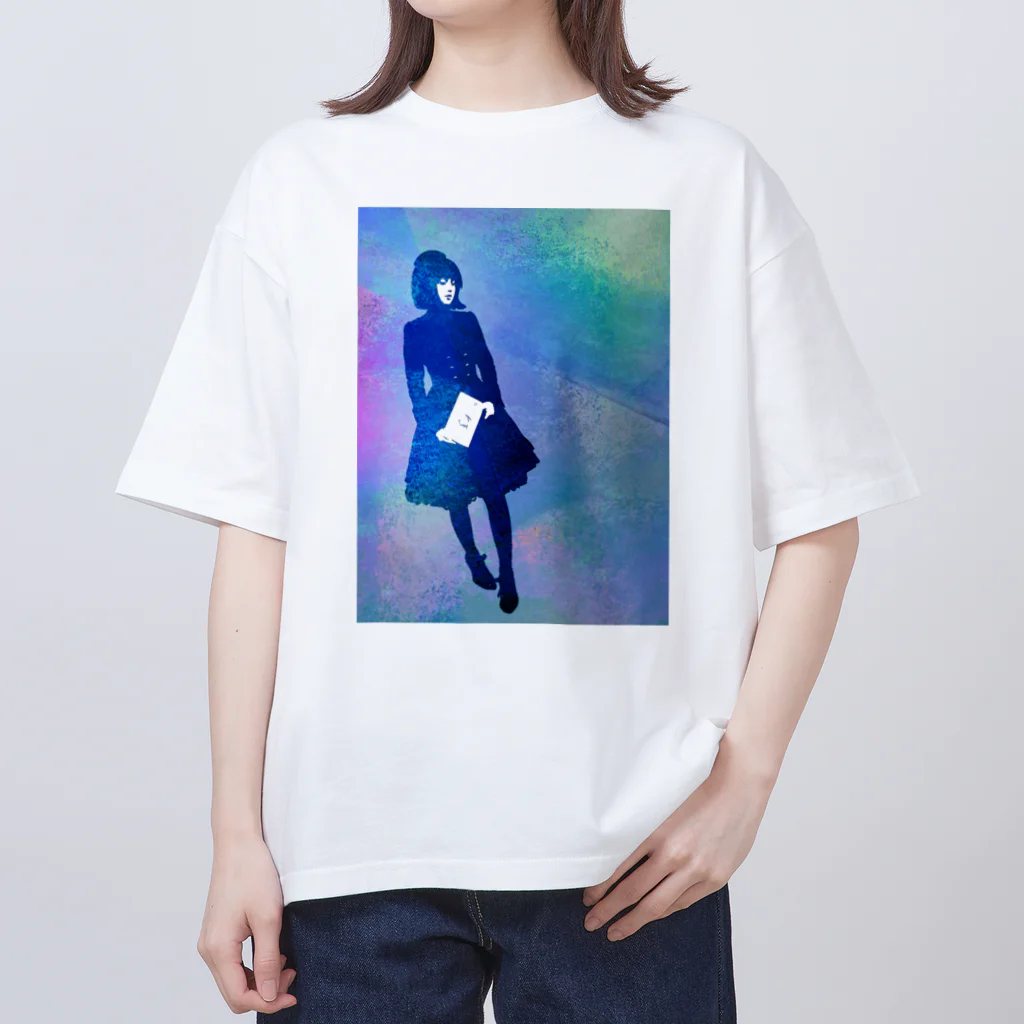 technophilia philosophyの文学少女 - literature girl - オーバーサイズTシャツ