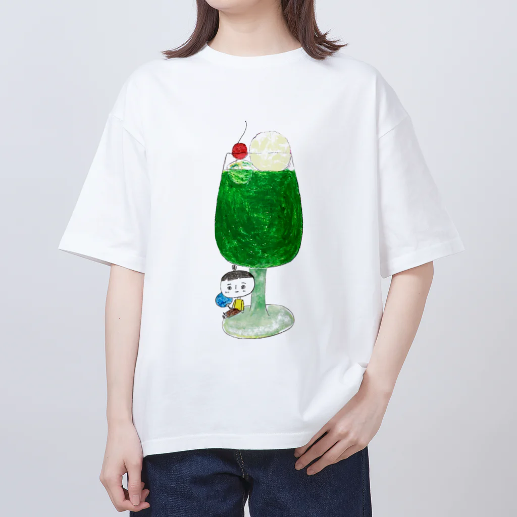 iii sum+ illustrationのmelon soda Oversized T-Shirt