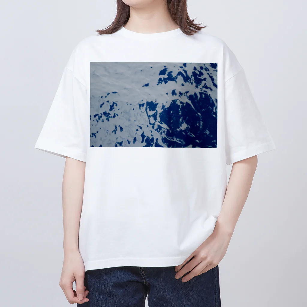 mawarukのディープブルー Oversized T-Shirt