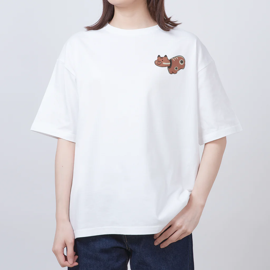 もな / monaのゆる赤べこ オーバーサイズTシャツ