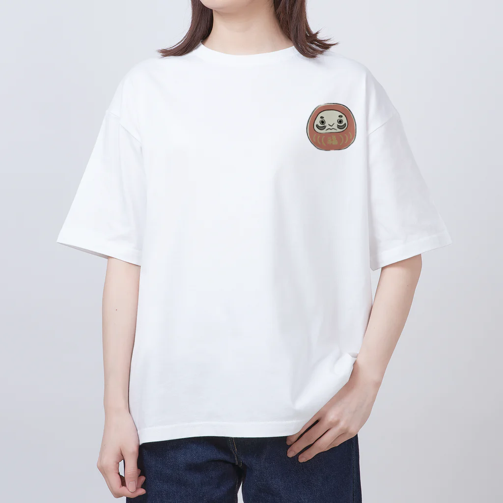 もな / monaのゆるだるま Oversized T-Shirt