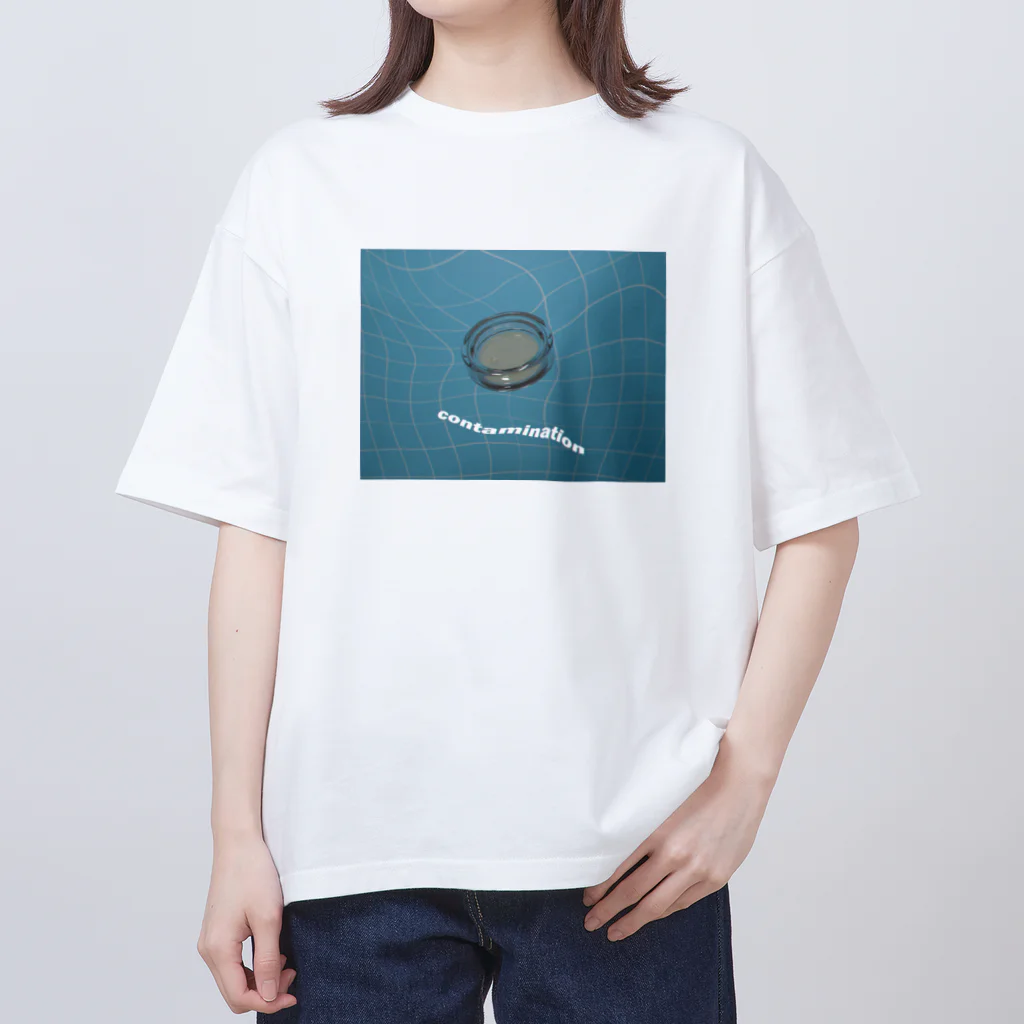 ふりのショップのcontamination オーバーサイズTシャツ