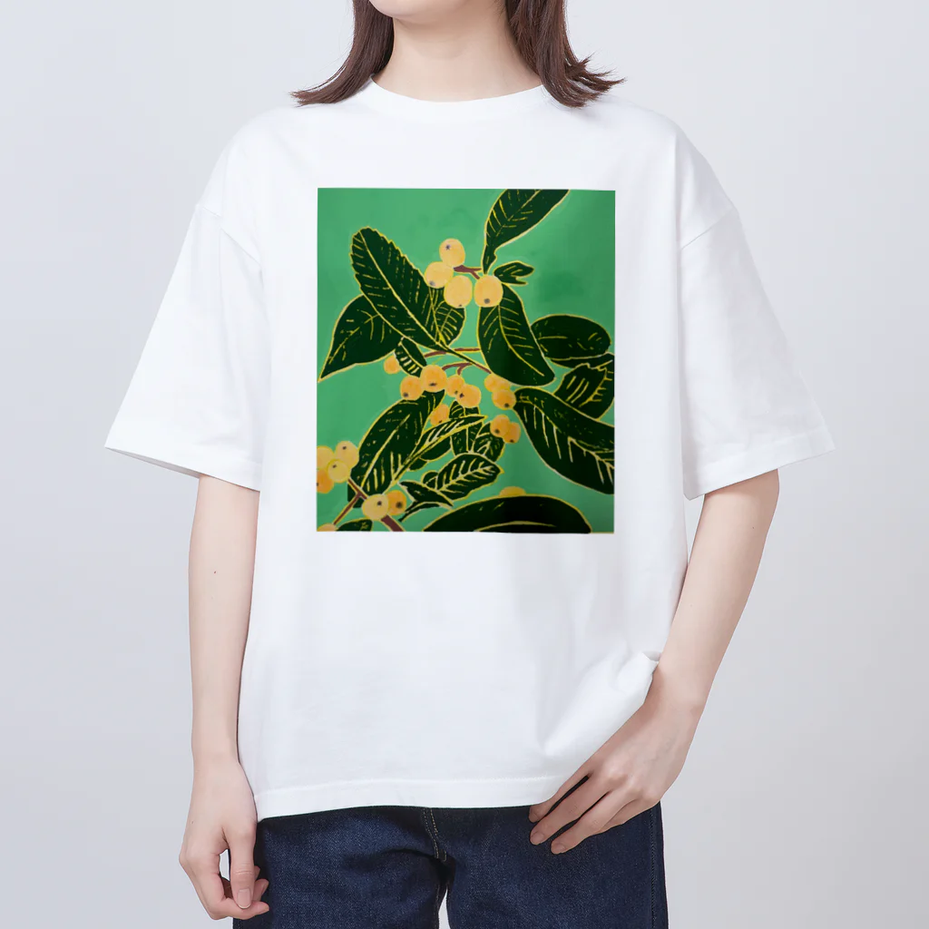 makiko-ekoyomiの井の頭枇杷 オーバーサイズTシャツ