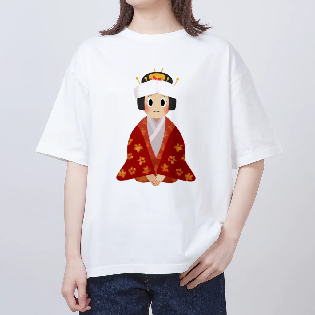 Mashiro2023の和装の花嫁 Oversized T-Shirt