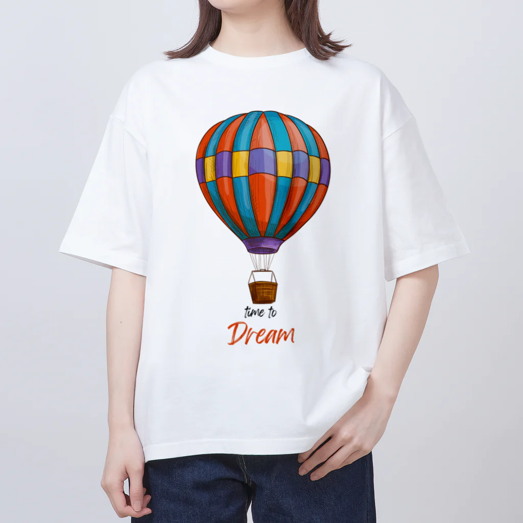 jamfish_goodiesの気球DREAM Oversized T-Shirt