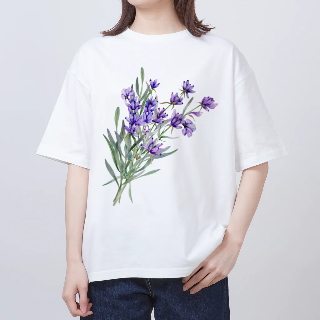 jamfish_goodiesのLAVENDER オーバーサイズTシャツ