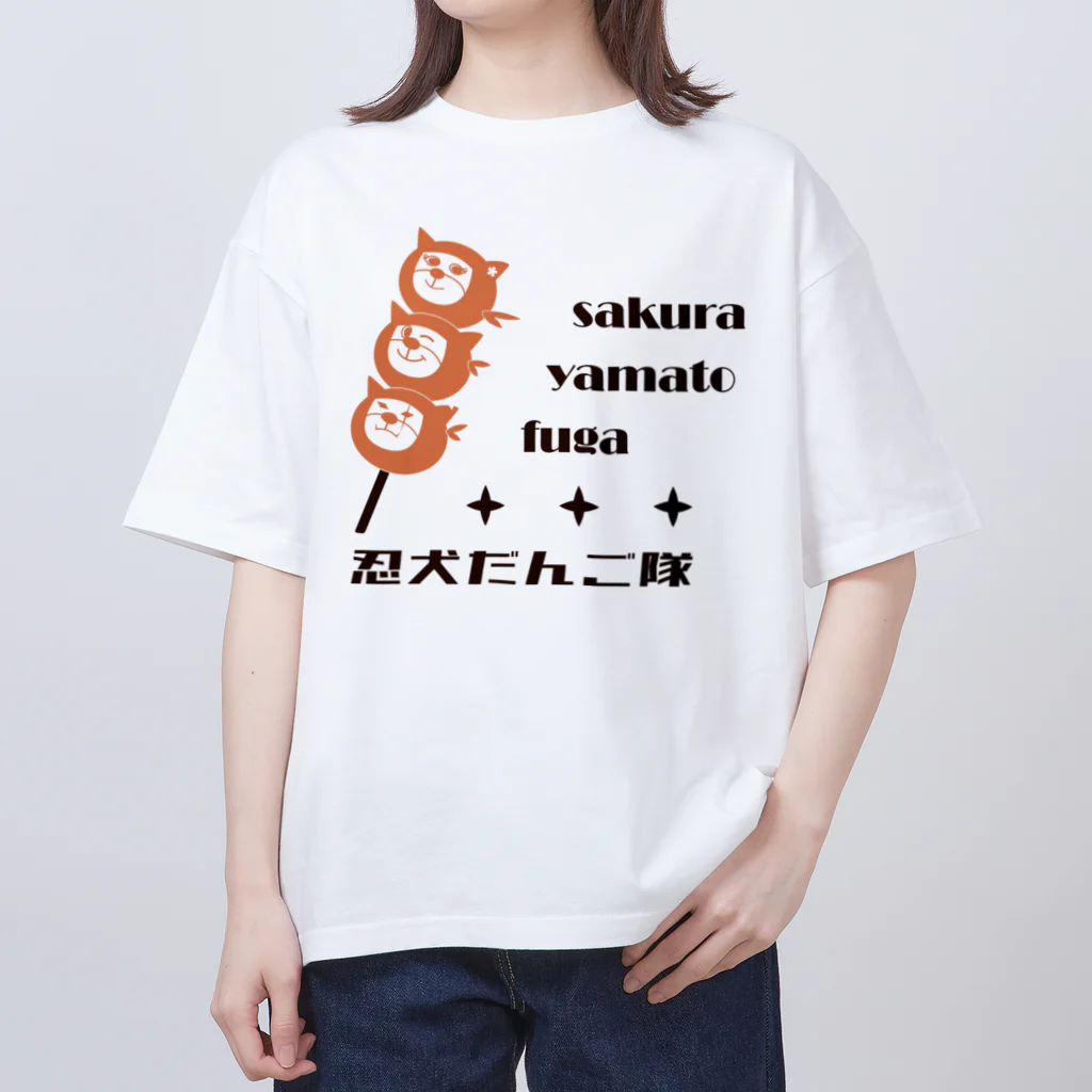 ZUKINDOGSの忍犬だんご隊(1) オーバーサイズTシャツ