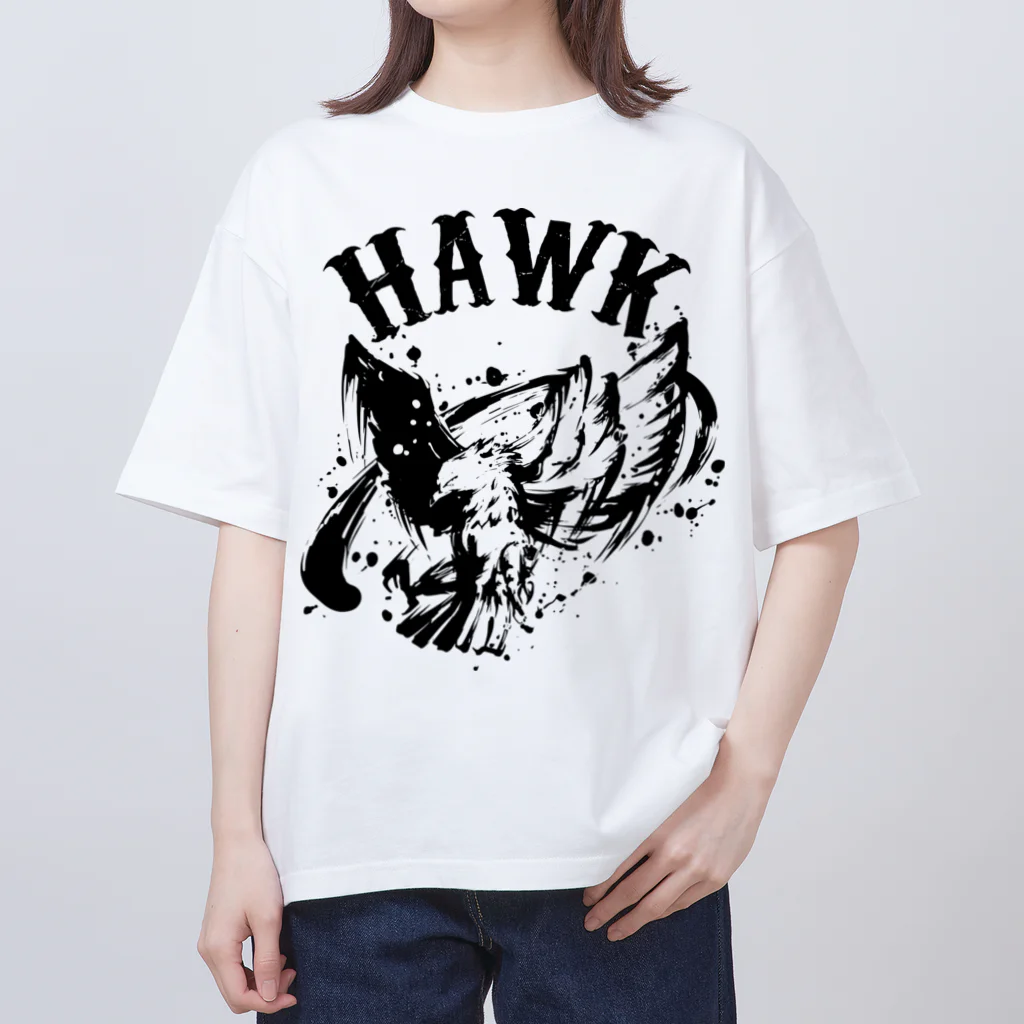TRAVA design SHOPのHAWK Oversized T-Shirt