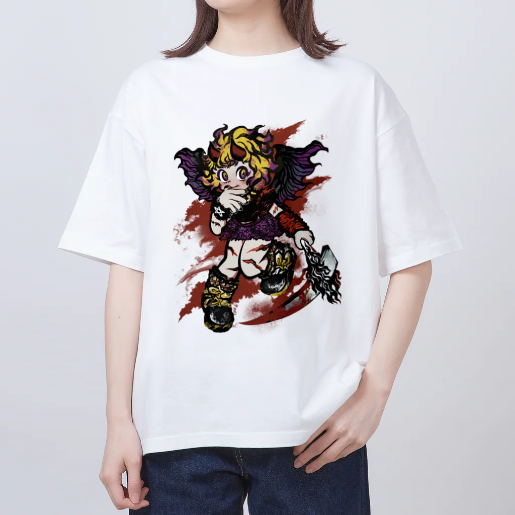 Oddsのdevil オーバーサイズTシャツ