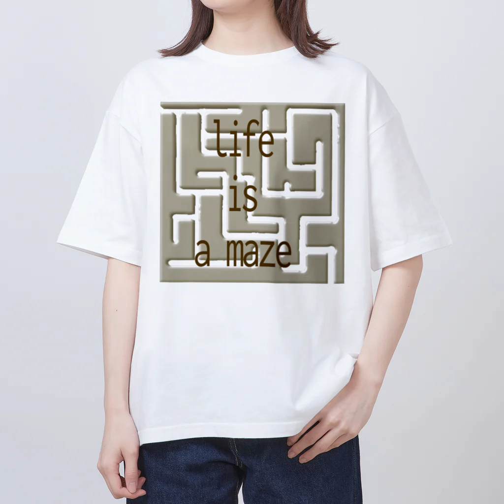 goristoの人生迷い道 オーバーサイズTシャツ