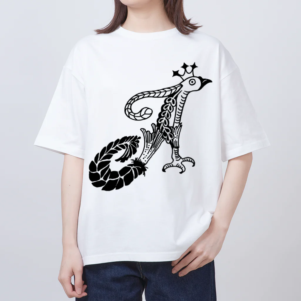 Asako ShibutaniのA（鳥） オーバーサイズTシャツ