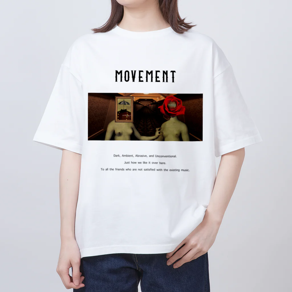 404 Art WorksのMOVEMENT オーバーサイズTシャツ