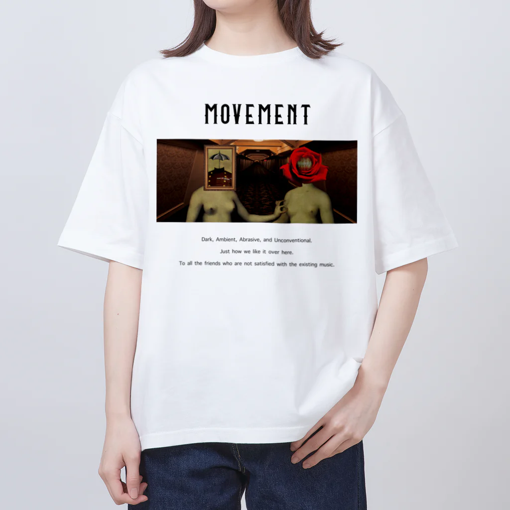 404 Art WorksのMOVEMENT オーバーサイズTシャツ