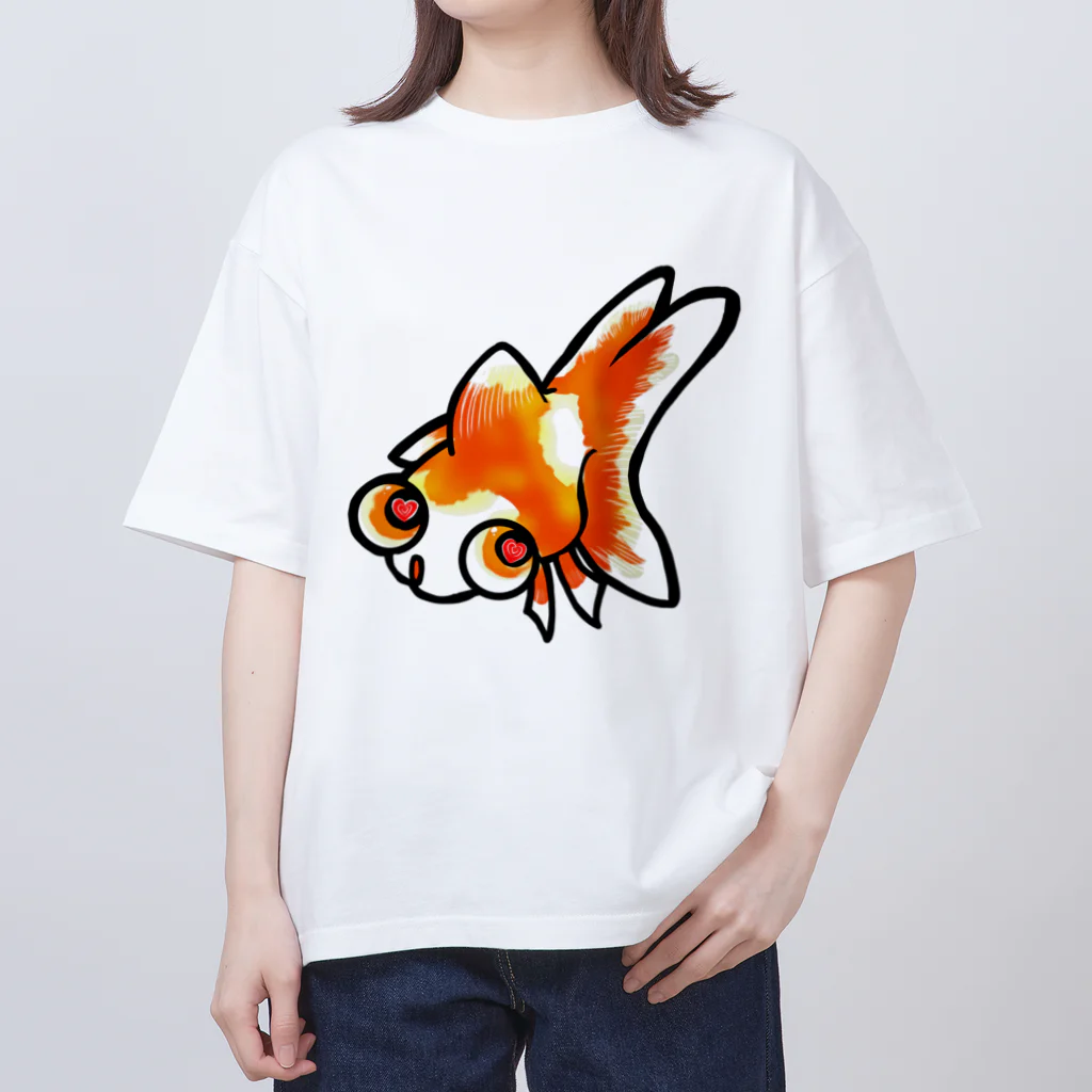 魚類のでめきんくん オーバーサイズTシャツ