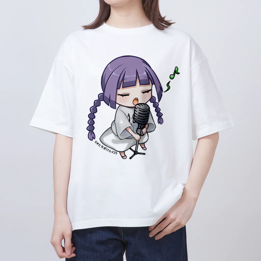 #とちぎけんV25 Official Shopの歌姫・藤子のリサイタルシリーズ Oversized T-Shirt