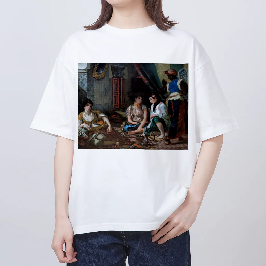 世界美術商店のアルジェの女たち / Women of Algiers in their Apartment オーバーサイズTシャツ