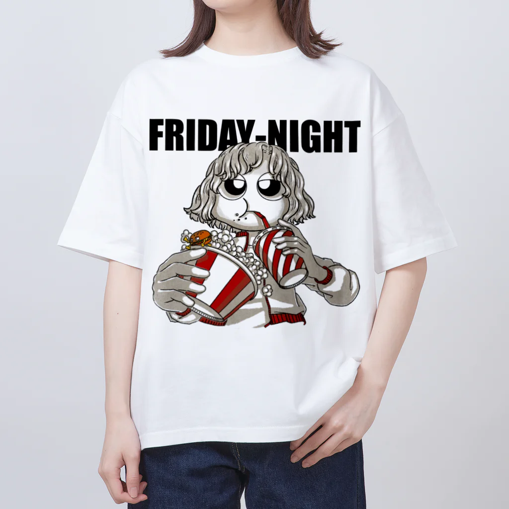 Midnight･Hamburgershop🍔のフライデーナイト オーバーサイズTシャツ