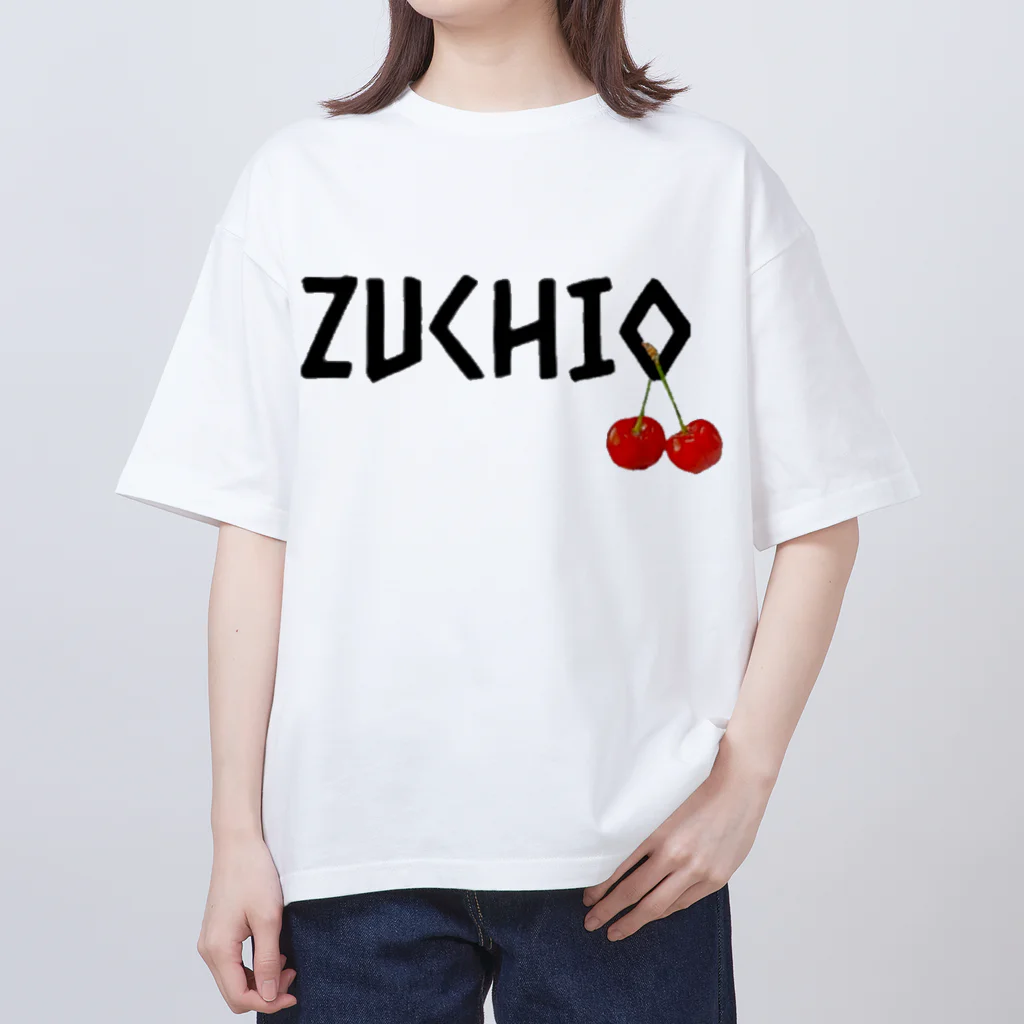 ZUCHIO BRANDのチェリーロゴ(フロントプリント) オーバーサイズTシャツ