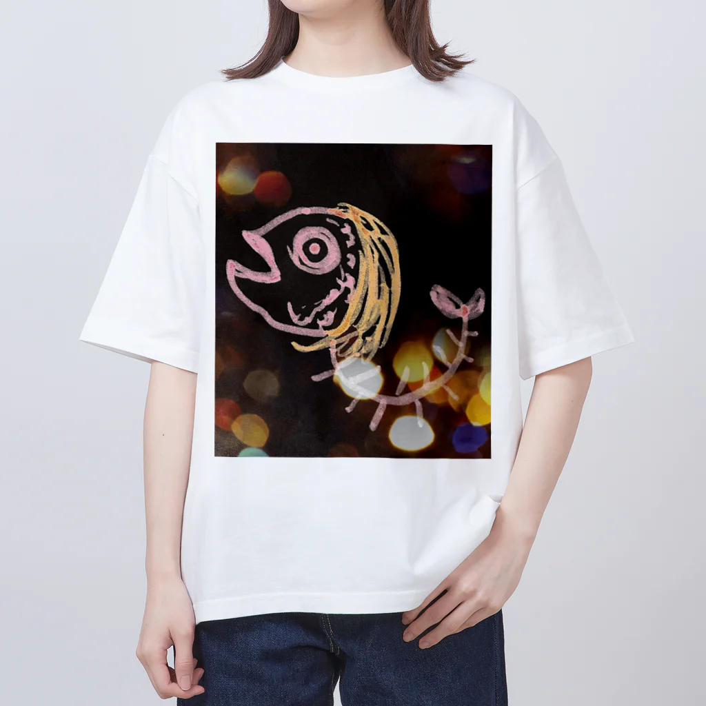 新堂本舗の目出鯛子さん Oversized T-Shirt