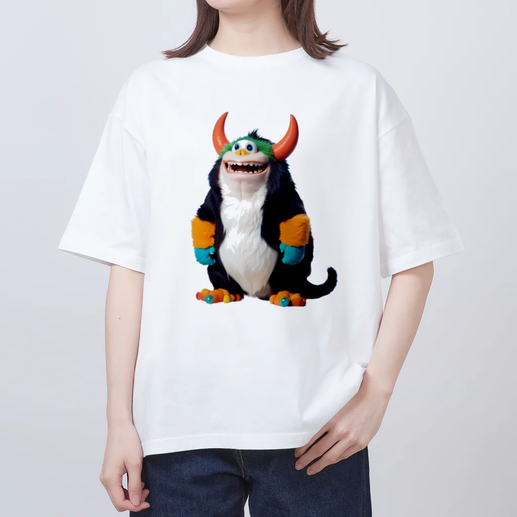 ソワソワのリスザル Oversized T-Shirt