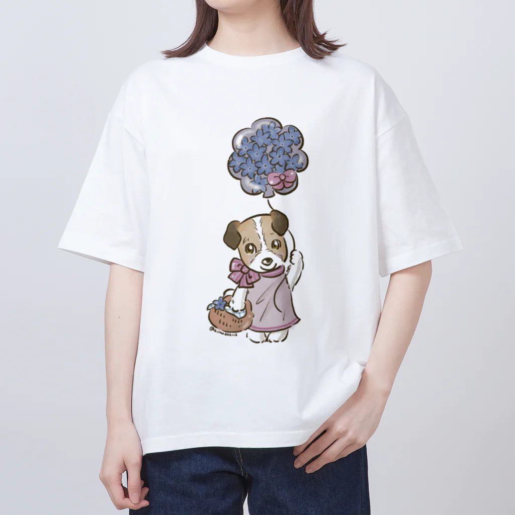 猫のきぬくんのお店のハニーちゃん Oversized T-Shirt