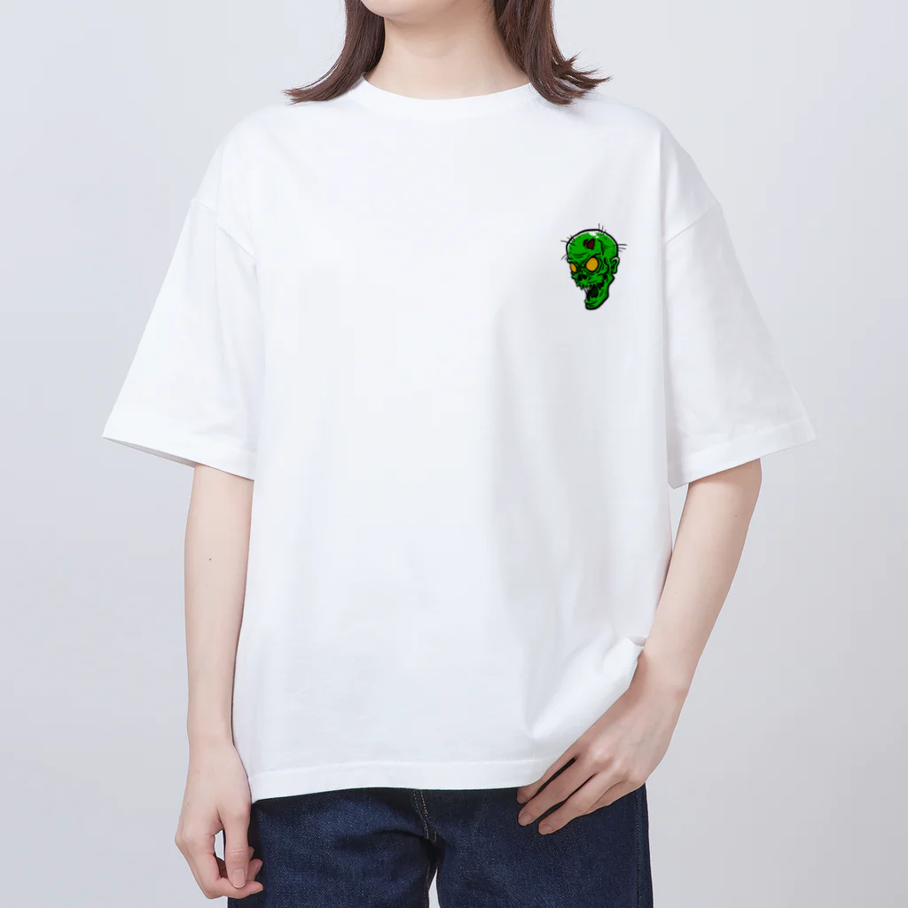 CattoonNetwork onlineshopのゾンビフラペチーノ Oversized T-Shirt