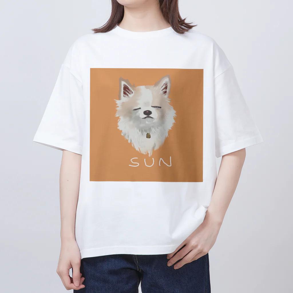 飴屋水星支店のサンちゃんグッズ Oversized T-Shirt