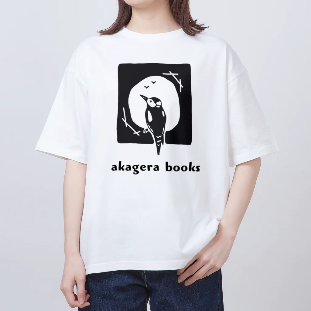 アカゲラブックスのakageraくん オーバーサイズTシャツ