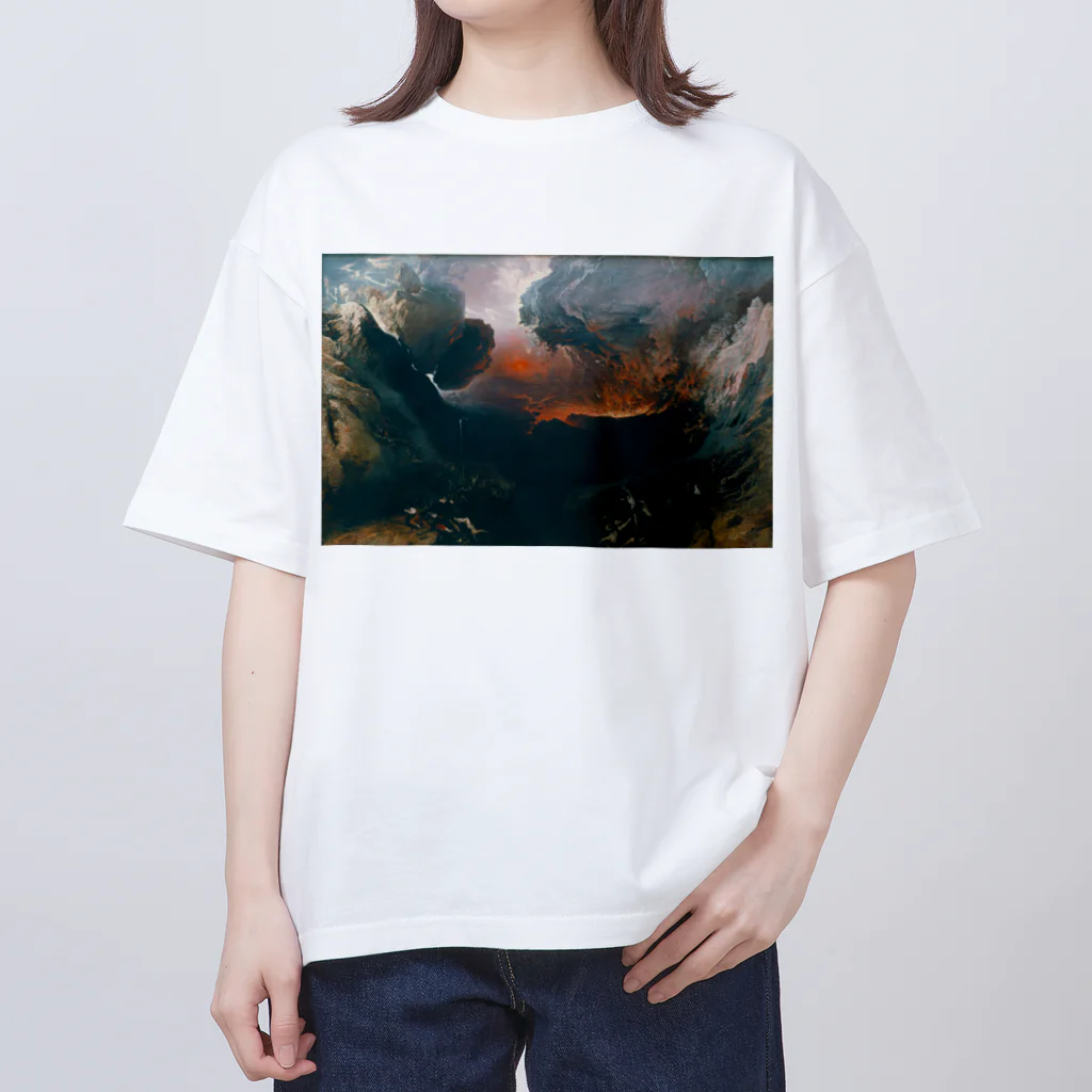 世界美術商店の神の大いなる怒りの日 / The Great Day of His Wrath オーバーサイズTシャツ